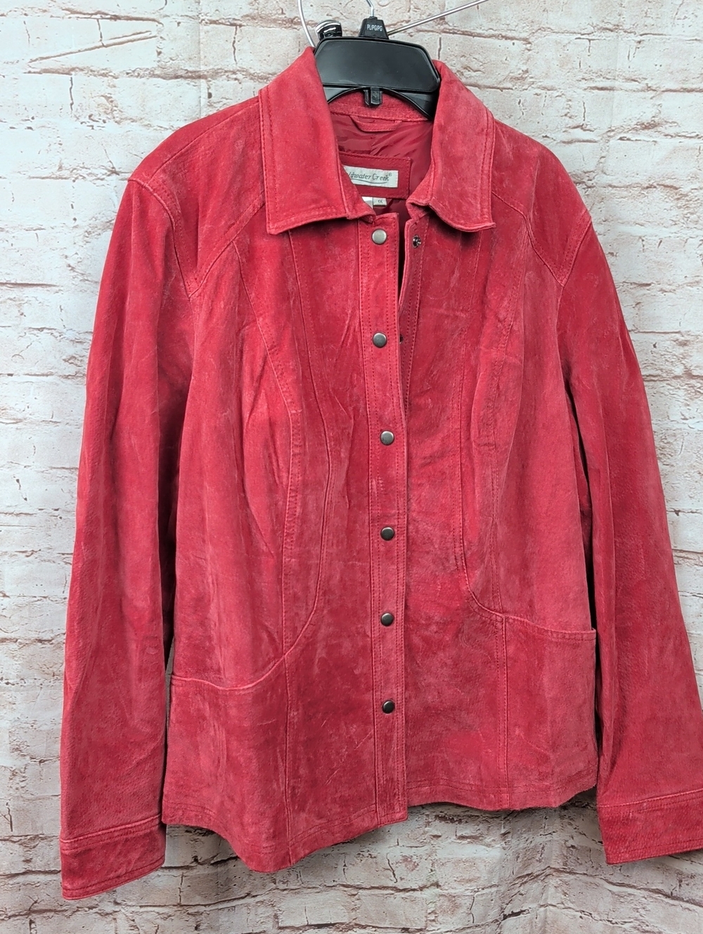 Coldwater Suede Leather Jacket 1x
